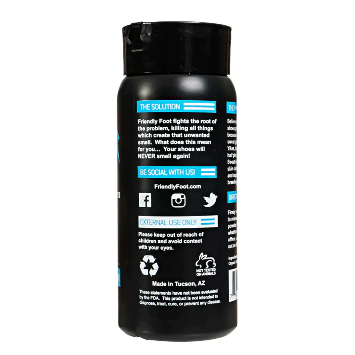 Friendly Foot Shoe Deodorizing Powder